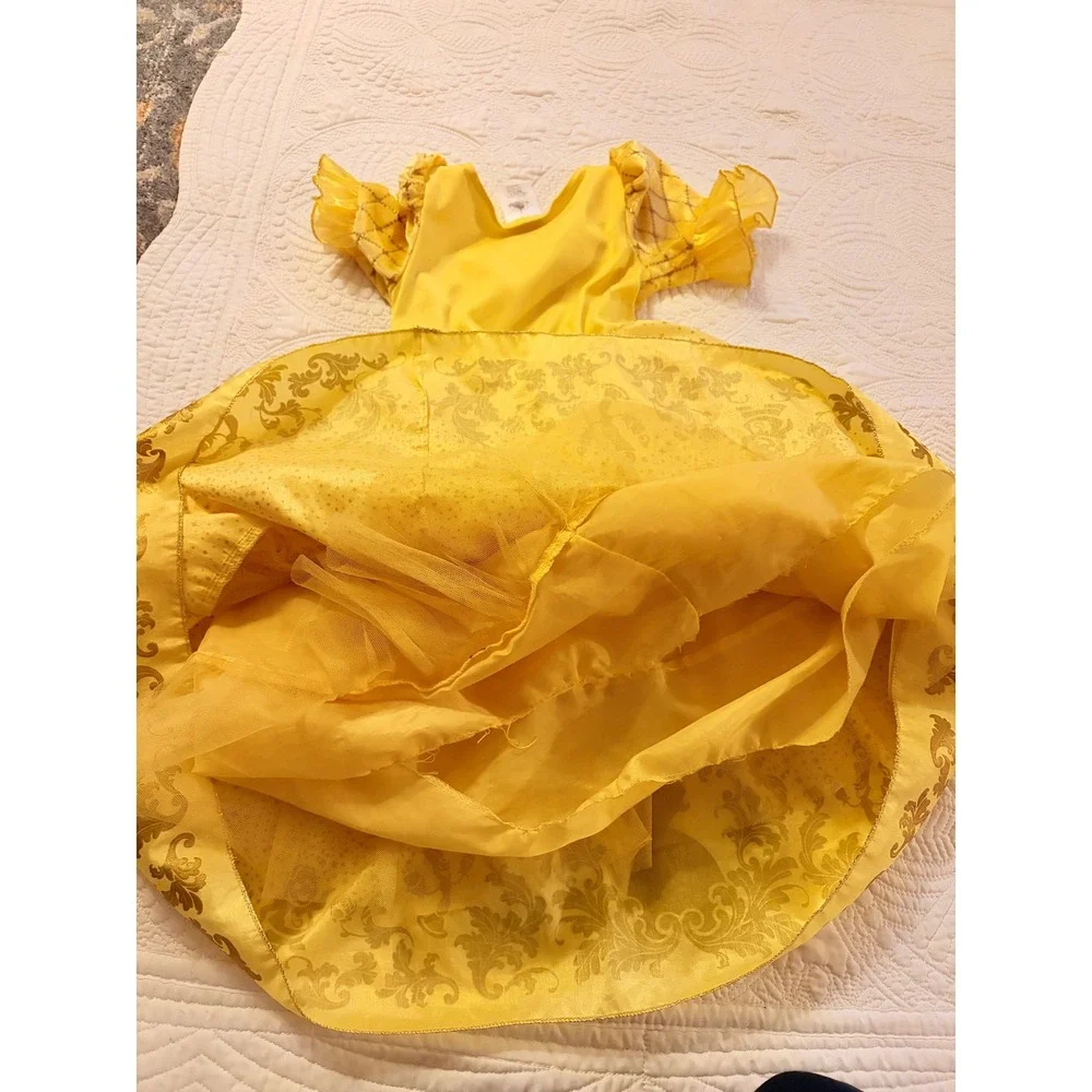 Disney Store Official Belle Costume Dress Toddler Girls Size 3T